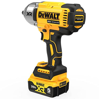 DEWALT DCF900P1R 20V MAX XR 1/2 in. Cordless Impact Wrench Kit (Renewed)