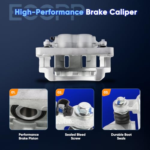 ECCPP 18-B4791 18-B4790 Front Left & Right Disc Brake Caliper Assembly - size: Front[18-B4791 18-B4790]