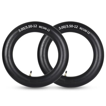 GICOOL 3.00/3.50-12" (80/100-12) Dirt Bike Inner Tubes, TR4 Valve Stem - size: 3.00/3.50-12