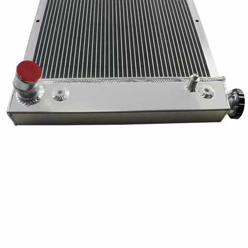 3 Row Aluminum Radiator for 1967-1972 Chevy C10 C20 C30 K10 K20 K30 GMC Jimmy Pickup Truck Blazer Suburban C/K Series L6 V6 V8 28.25 Inch Wide Core 1967 1968 1969 1970 1971 1972 Replacement