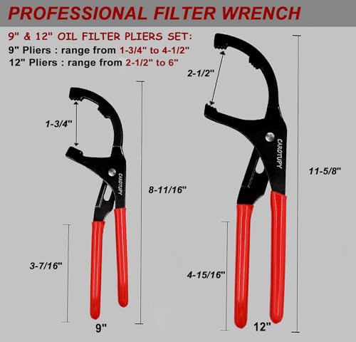 Oil Filter Wrench Set, 3-Jaw Oil Filter Wrench With Small Funnel - size: 4 Pack - Black