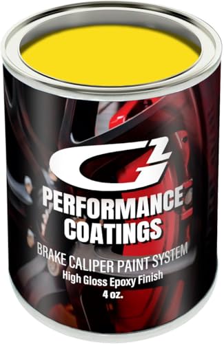 G2 High Temperature Brake Caliper Paint System Set Yellow G2161 - color: Yellow