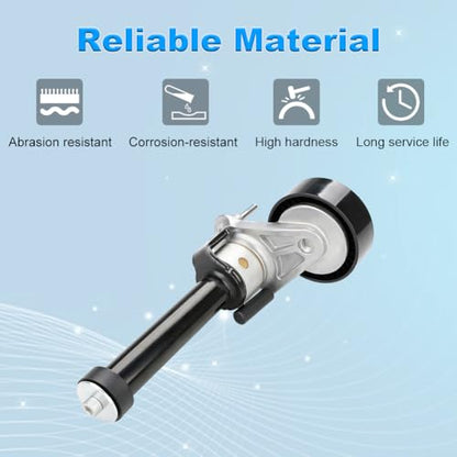 Belt Tensioner Assembly with Pulley Compatible with Audi A3 Q3 TT - size: 06J903133A