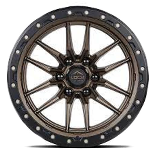 Lock Offroad Krawler 17x9 6x135-12et 87.1 Matte Bronze W/Matte Black Ring