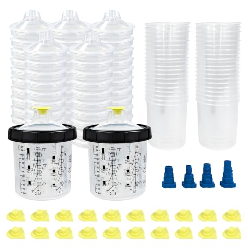ROBLOCK 600ML Disposable Paint Cup System for HVLP Spray Gun - size: 600ML