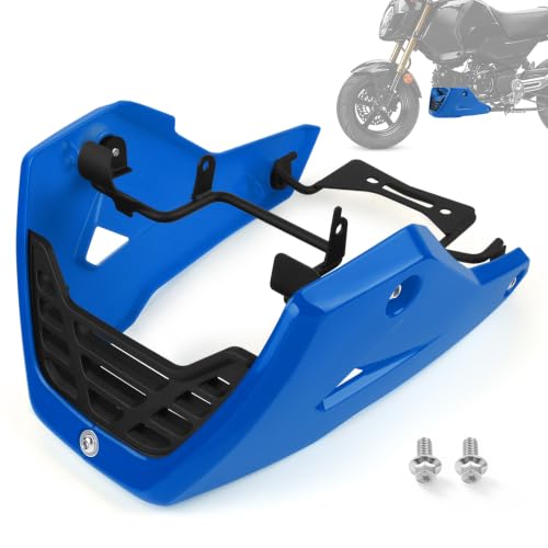 Motorcycle Belly Pan for Honda MSX125 Grom 2021-2026 - color: Blue