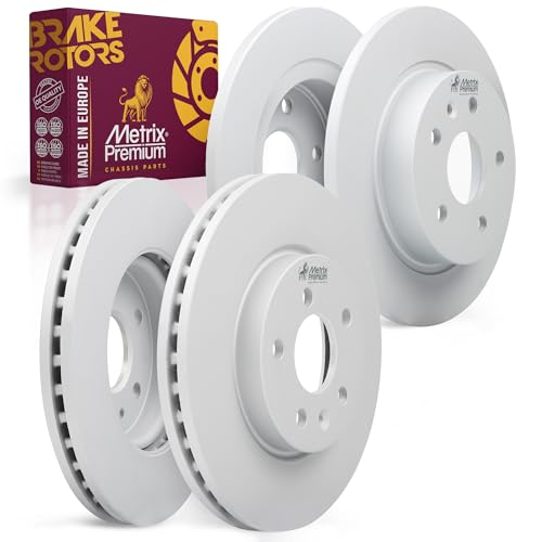 Metrix Premium Chassis Parts 276 & 268mm F/R Brake Rotor Kit Fits Sonic - size: 96328MT