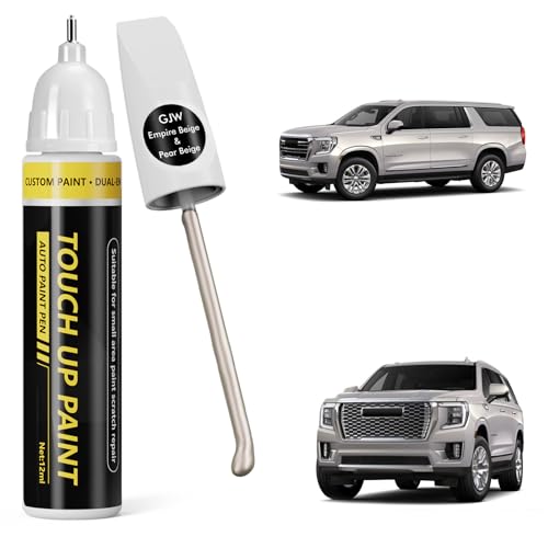 (Empire Beige/Pear Beige (GJW) Car Touch Up Paint for GMC - color: Empire Beige/Pear Beige (GJW) for 2025 Sierra/2024 Sierra/2023 Sierra/2025 Sierra EV/2025 YUKON & YUKON XL/2024 YUKON & YUKON XL/2026 HUMMER EV PICKUP/2025 HUMMER EV PICKUP/2024 HUMMER EV