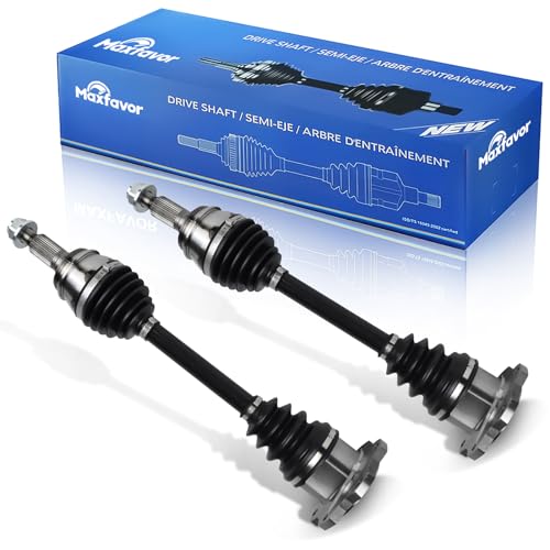 Maxfavor CV Axle Front Pair Fit for 1999-2006 Chevy Silverado 1500 CV Axles