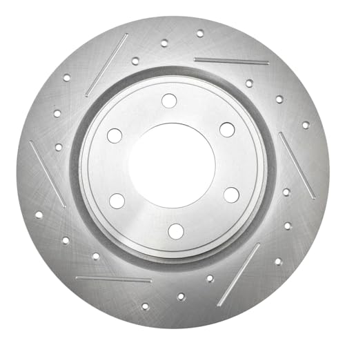AutoShack Front Vented & Rear Solid Silver Zinc Coated Rotors & Pads - style: SilverShiled Pro & Premium Pad