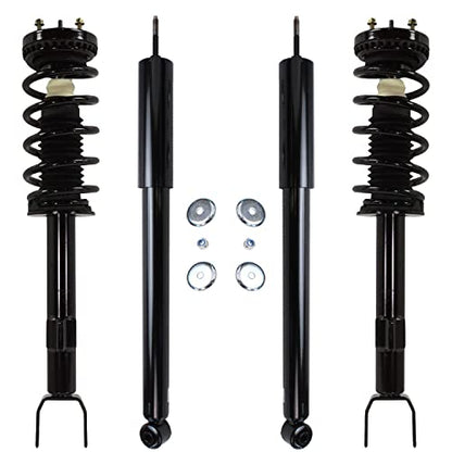 Detroit Axle - RWD 4pc Struts Shocks Kit for 2011-2019 Chrysler 300 - size: 4AQ47256/Shock Kit