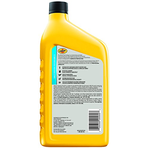 Pennzoil Platinum Euro Full Synthetic 5W-40 Motor Oil (1-Quart, Case of 6) - style: 6-Pack (Old Packaging)