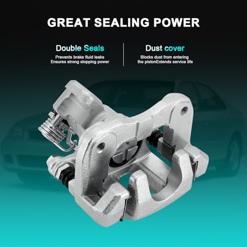 AULINK 43019SNAA10 Rear Left Disc Brake Caliper w/Bracket For Honda Civic