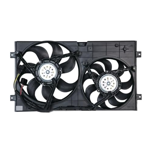 TYC 621000 Cooling Fan Assembly Compatible with 1998-2007 Volkswagen Beetle, Black