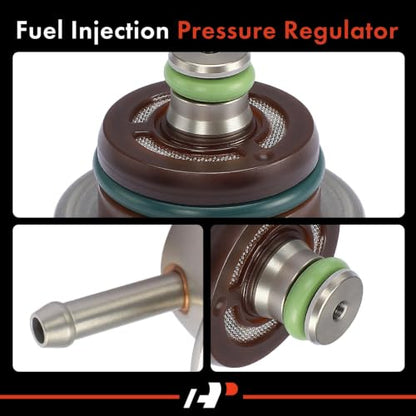 A-Premium Fuel Pressure Regulator Compatible with Ford & Lincoln