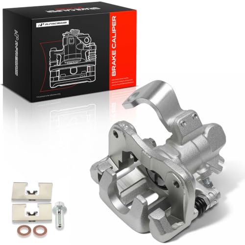 A-Premium Rear Left Driver Disc Brake Caliper with Bracket - style: Rear Driver Side