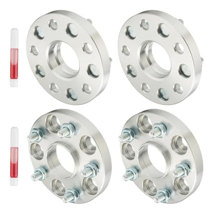 KAX 5x4.5 Hub-Centric Wheel Spacers 20mm for Toyota RAV4 - color: Silver, size: 5x4.5" -60.1mm -M12x1.5 -20mm thick
