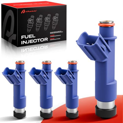 Fuel Injectors Set of 4, Compatible with L4 1.8L Toyota Pontiac