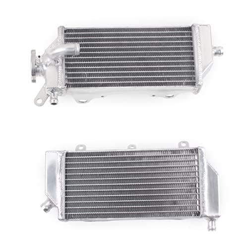 Full Aluminum Radiator Compatible with 2014 15 16 17 2018 Yama ha YZ250F /2014 15 16 2017 YZ450F - size: MM0013