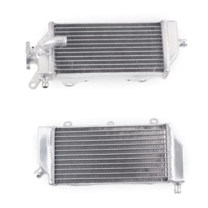 Full Aluminum Radiator Compatible with 2014 15 16 17 2018 Yama ha YZ250F /2014 15 16 2017 YZ450F - size: MM0013