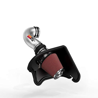 K&N Cold Air Intake System: High-Flow Air Filter, Increase Performance & Acceleration: Compatible with 2016-2024 Chevrolet: Camaro SS, 69-4534TP