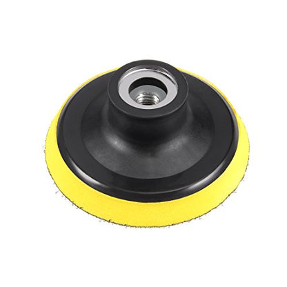 uxcell 3" Hook and Loop Backing Pad Sanding Polishing Backer Plate with M10 Female Thread for Random Orbit Sander Polisher Buffer - size: 3"