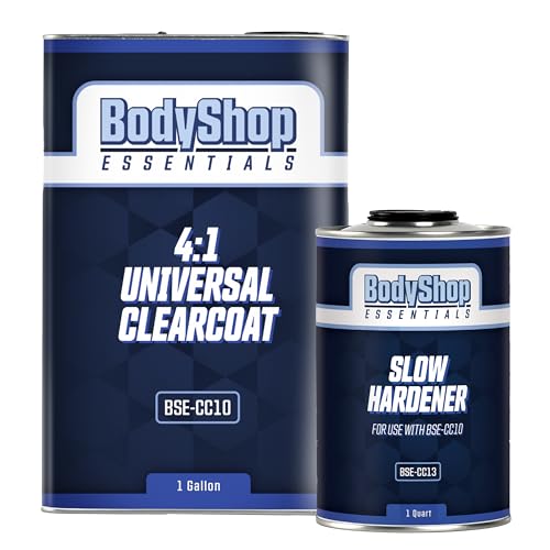 4:1 Universal Clearcoat & Hardener Set Up Automotive Clear Coat Kit (Universal Clearcoat & Slow Speed Hardener)