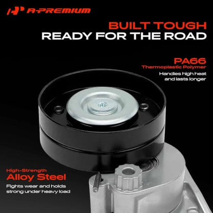 A-Premium Belt Tensioner Assembly with Pulley Compatible with Mercedes-Benz - style: 39354