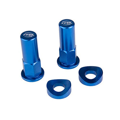Tusk Rim Lock Nut/Spacer Kit Blue