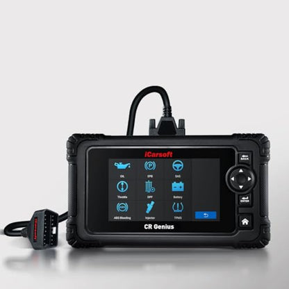 iCarsoft CR Genius 5'' Multi-Brand Vehicle Multi-Systems/Quick Test/Actuation Test/Touch Screen Car Diagnostic Scan Tool - size: 5'' Large
