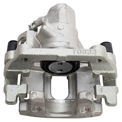 TRQ Rear Brake Caliper Set Zinc Coated Brackets Hardware - color: Replacement, size: CLA31963
