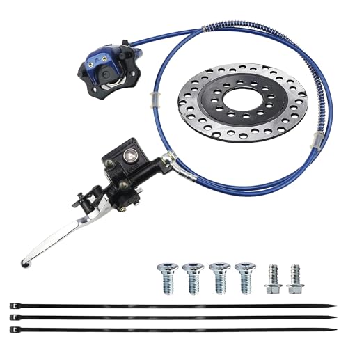 PRO BAT ATV Hydraulic Disc Brake Kits - color: Blue