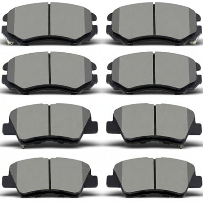 D924 D1313 Front Rear Ceramic Brake Pads Set Fit For Hyundai Elantra/Sonata/Azera For Kia Amanti/Soul