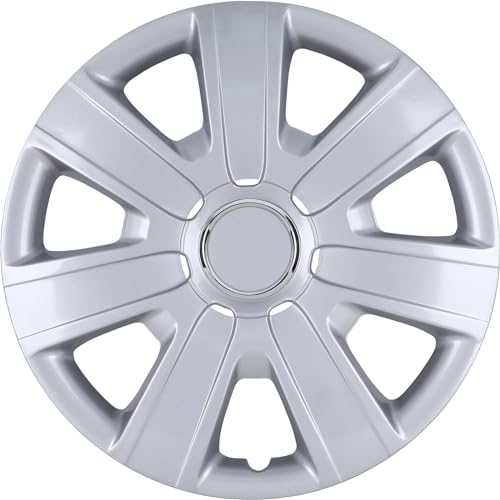 15" Wheel Rim Covers Universal Hubcaps, Snap on Car Truck SUV - color: 5076-Lacquer-15
