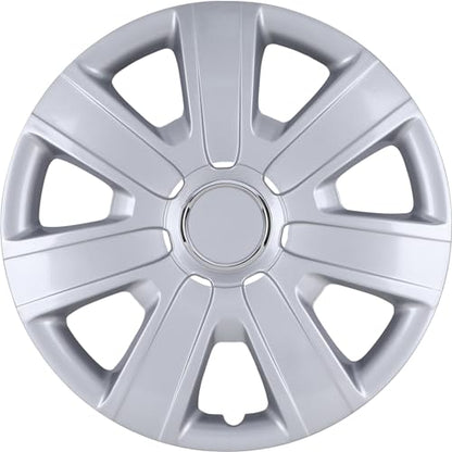 15" Wheel Rim Covers Universal Hubcaps, Snap on Car Truck SUV - color: 5076-Lacquer-15
