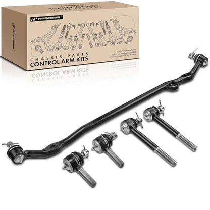 A-Premium 5Pcs Front Suspension Kit, Inner Outer Tie Rod End, Center Link,