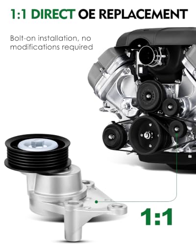 Belt Tensioner Pulley for:-Chevy Silverado Tahoe for:-GMC Sierra - size: 38158