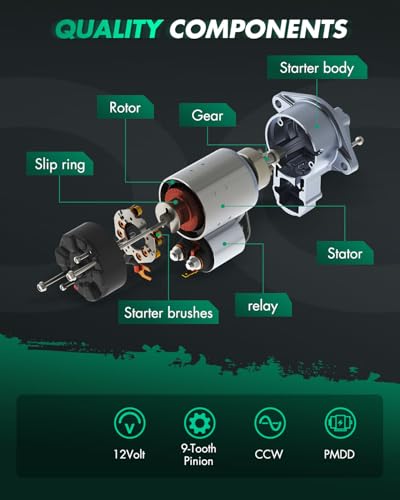 SCITOO Starter Fit For Marine Outboard Various Models 1965-1984 SM44120 - size: 46-2339