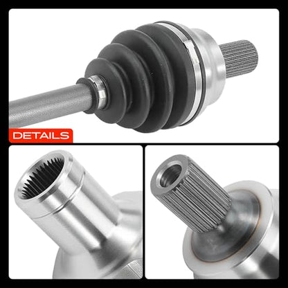 A-Premium Set of 2 Front CV Axle Shaft Assembly - style: Front Driver and Passenger Side