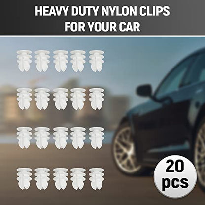 20pc Frunk Apron Trim Retainer Clips 1092696-00-B Replacement for Tesla 3 Y - style: 109269600B
