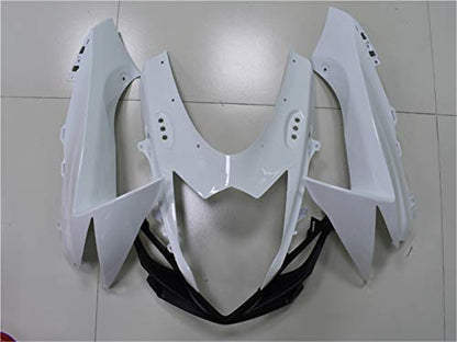 YTL White Black Full Fairing Fit for Suzuki 2011-2026 GSXR 600/750 - color: 016 White Black