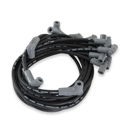 MSD 35593 Super Conductor Spark Plug Wire Set, Black