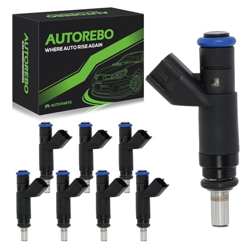 Fuel Injectors Set of 8 Compatible with Dodge Durango Charger Magnum Ram 1500 2500 Dakota, Jeep Grand Cherokee Commander, Chrysler 300 Aspen,V8 4.7L 5.7L FJ731 800-1708N 8001708N 04591851AA 7305A05071 - size: FJ731