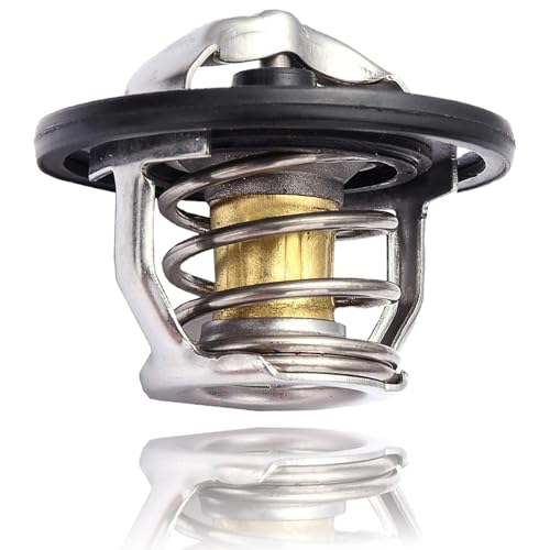 131-158 12622410 Thermostat Fit for Chevrolet 2002-2014 Captiva Cavalier Classic Cobalt Equinox HHR Impala Malibu Orlando GM 2000-2010 Terrain Saturn Ion L100 L200 L300 Pontiac 2002-2010 G5 G6 - size: 131-158 12622410