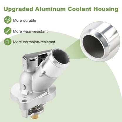 902-2125 Coolant Thermostat Housing Compatible with Cadillac ATS CT6 CTS - size: 902-2125