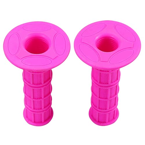7/8" Handlebar Grips for 50cc-125cc CRF70 CRF80 TRX450 TTR90 TTR110 TTR125 PW80 RM80 DR650 KLX250 KLX300 KX65 SSR125 Pit Dirt Bike ATV Quad Motocross Motorcycles CT100U CT200U Mini Bike - color: Pink