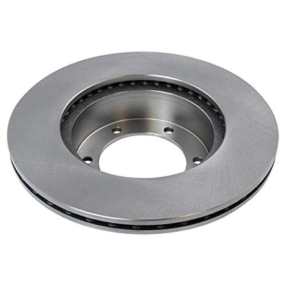 TRQ Front Brake Pad and Rotor Set Ceramic Vented Rotors - style: BKA11770