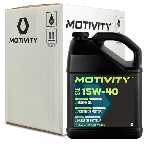 Heavy Duty 15W-40 Engine Oil – Synthetic Blend, API CK-4, Advanced Protection for Diesel Engines, 4 Pack