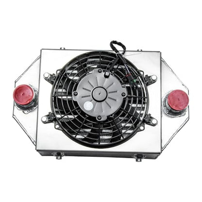ALLOYWORKS 707800613 Front Intercooler Fan Shroud For 2017-2019 2018 Can-Am Maverick X3 Turbo with Relay Kit