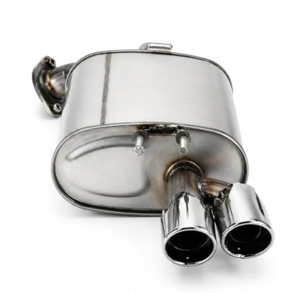 21005 Left Rear Exhaust Muffler for 2018-2024 Toyota Camry 2.5L/3.5L E416H - size: Camry 2.5L/3.5L XSE Left